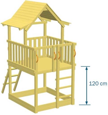 Parque Infantil Pagoda L con Challenger