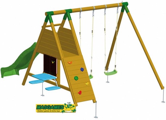 Parque Infantil Mauna Loa Academy con Rampa Parque Infantil Mauna Loa Academy con Rampa