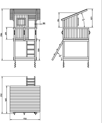 Parque Infantil Beach Hut L