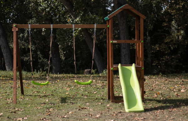 Parque Infantil Masgames Carlit Lona M con Columpio Doble