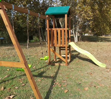 Parque Infantil Masgames Carlit Lona M con Columpio Doble