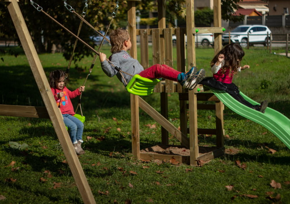 Parque Infantil Masgames Carlit M con Columpio Doble