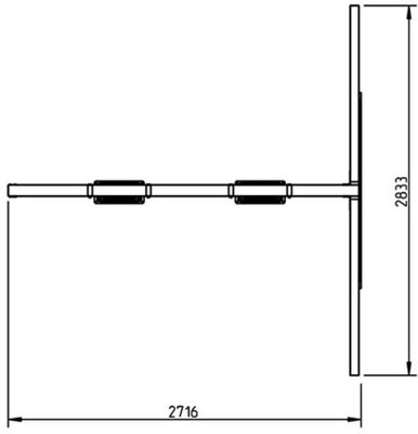 Parque Infantil Teide XL con Columpio Doble