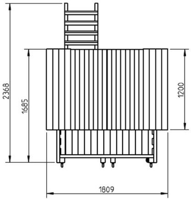 Parque Infantil Pagoda XL Columpio Individual