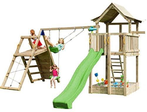 Parque Infantil Pagoda XL con Challenger Parque Infantil Pagoda XL con Challenger