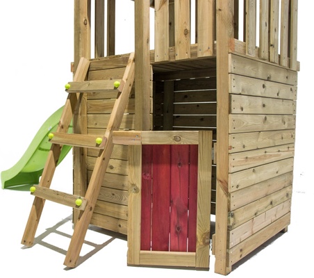 Parque Infantil Tibidabo XL Casita y Columpio Doble