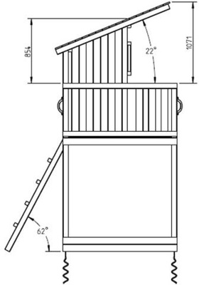 Parque Infantil Beach Hut XL
