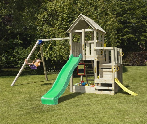 Parque Infantil Penthouse XL con Columpio Individual