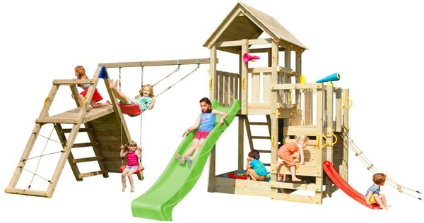 Parque Infantil Penthouse XL con Challenger