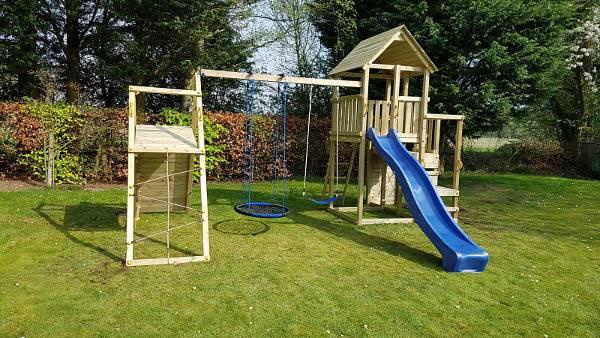 Parque Infantil Penthouse XL con Challenger