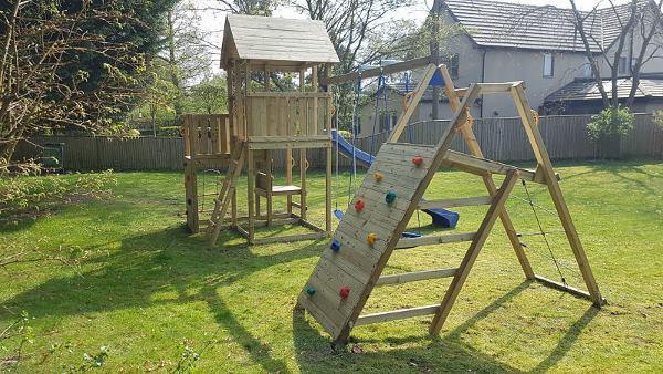 Parque Infantil Penthouse XL con Challenger