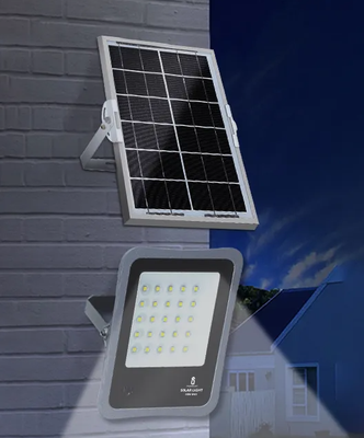 Foco Led con Panel Solar 50W 6500K