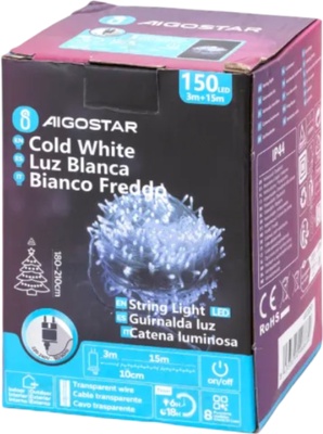 Luces Led Navidad Luz Blanca Fria Max 3.6W Luces Led Navidad Luz Blanca Fria Max 3.6W