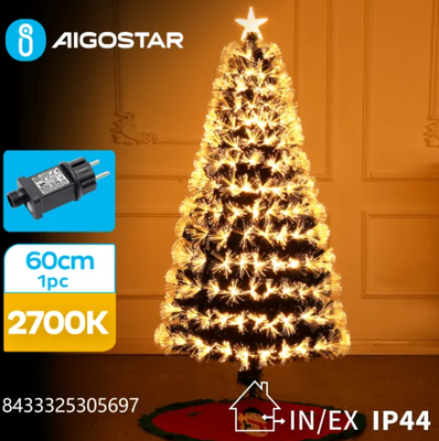 Arbol de Navidad con Luces - Luz Calida 60 cm