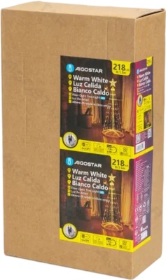 Arbol Navidad Diseño Cono con Luces Led -Luz Calida 1,5 M Arbol Navidad Diseño Cono con Luces Led -Luz Calida 1,5 M