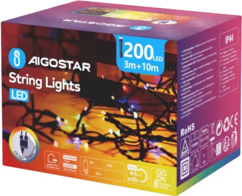 Tira Luces Led Navidad Varios Colores 3.6W 10m