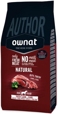 Pienso Perros Ownat Author Cordero Fresco 10 Kg