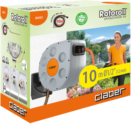 Enrollador Automatico Rotoroll Evolution 10m Claber