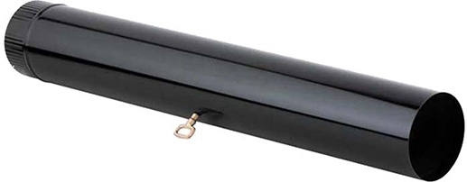 Tubo Estufa Vitrificado con Llave 110mm 1 Metro