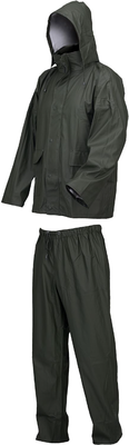 Traje Agua Impermeable PVC-PU Verde M