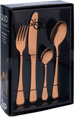 Set 24 Cubiertos Cobre Celebrart QD