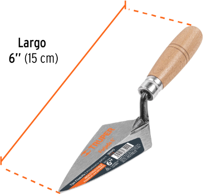 Paleta Alba�il Forjada Filadelfia 150mm