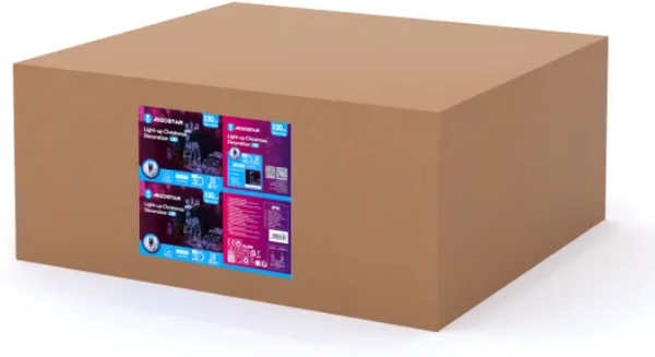 Figura Navidad Reno con Trineo Luz Fria Figura Navidad Reno con Trineo Luz Fria