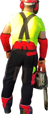 Pantalon Anticorte Motosierra Elastico Clase 2 Talla L