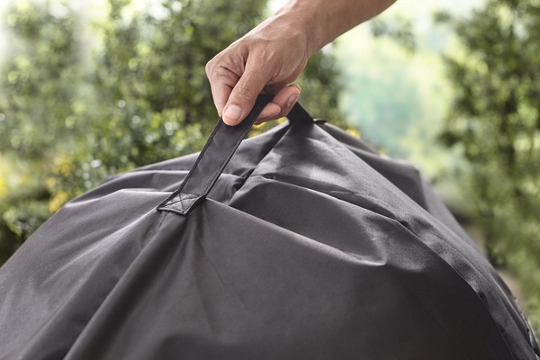 Funda para Master-Touch versiones Premium 57 cm - Para tapas con bisagra y soporte iGrill