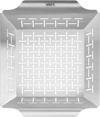 Cesta para Verduras deluxe - Modelo grande, de Acero inoxidable