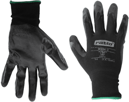 Guante Ratio Nylon Recubierto Nitrilo
