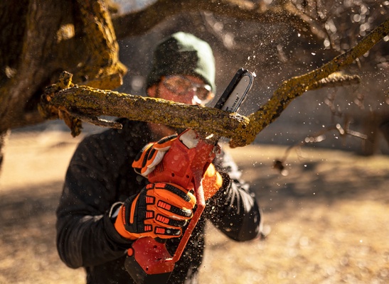 Motosierra Poda Stocker Magma E-150 LM 21 V con Maletin, 2 Baterias y Funda