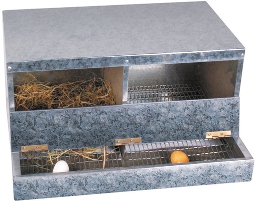 Ponedero Metalico 2 Departamentos