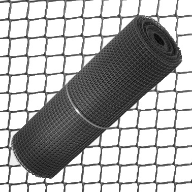 Red Plastico Antracita 20x20 mm 10 Metros