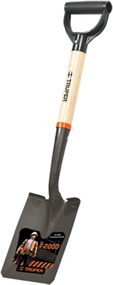 Pala Cuadrada Multiusos T2000 Truper 15x38 cm Pala Cuadrada Multiusos T2000 Truper 15x38 cm