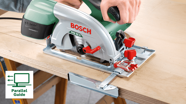 Sierra Circular Bosch PKS 55 A + Ace  