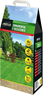 Semilla Cesped Ornamental y Resistente 5 kg Semilla Cesped Ornamental y Resistente 5 kg