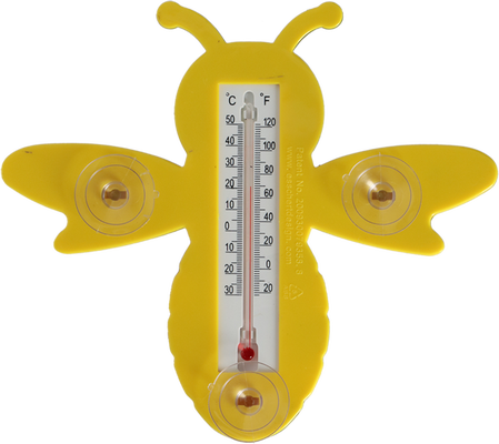 Termometro de Abeja para Ventana