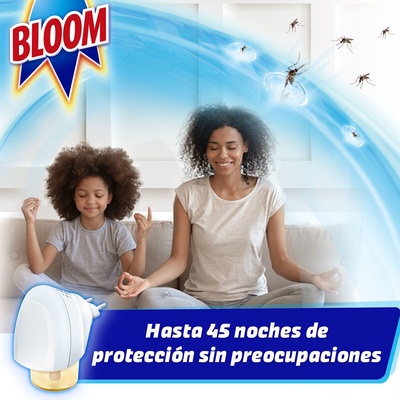 Bloom Insecticida Electrico Antimosquitos Pack 3 Aparatos + 3 Recambios
