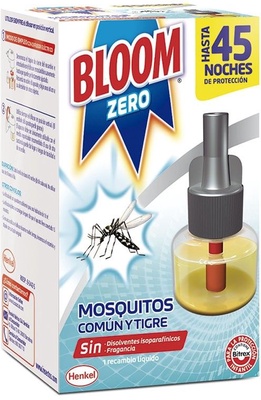 Bloom Zero Insecticida Electrico Antimosquitos Recambio 45 Noches