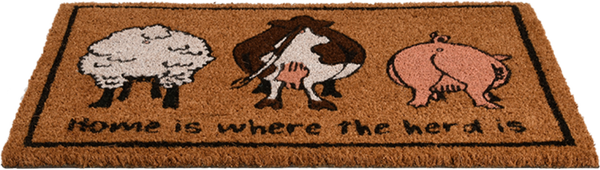 Felpudo Fibra de Coco Reba�o de Granja