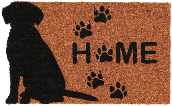 Felpudo Estampado Perro Fibra de Coco