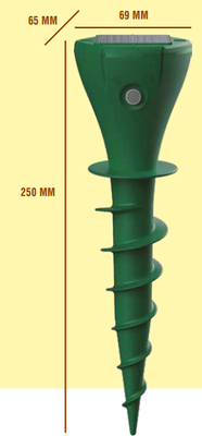 Repelente Topos Solar Roe Tornillo Pack 3 unidades