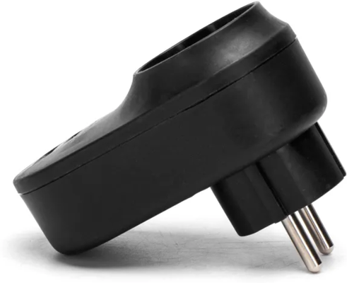 Enchufe Conversion Aleman 16A Negro