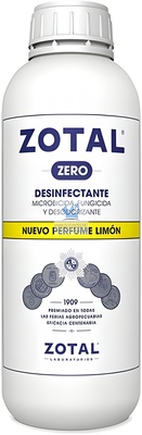Zotal Zero Desinfectante 500 Ml Limon Zotal Zero Desinfectante 500 Ml Limon