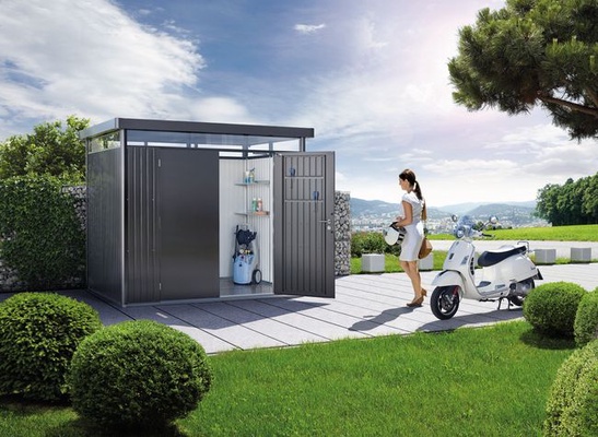 Caseta HighLine 315 x 315 x 222 Gris Oscuro con doble puerta