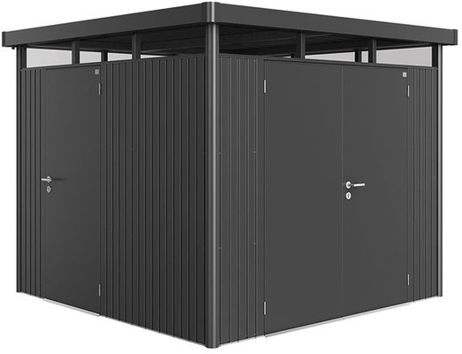 Puerta Adicional Gris Oscuro Para Caseta Puerta Adicional Gris Oscuro Para Caseta