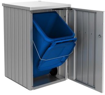 Contenedor Cubos Basura Alex Plata