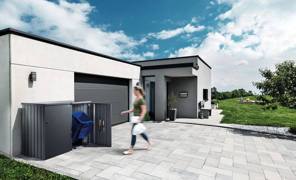 Contenedor Cubos Basura Alex Plata