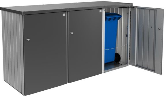 Contenedor Cubos Basura Alex Gris Cuarzo